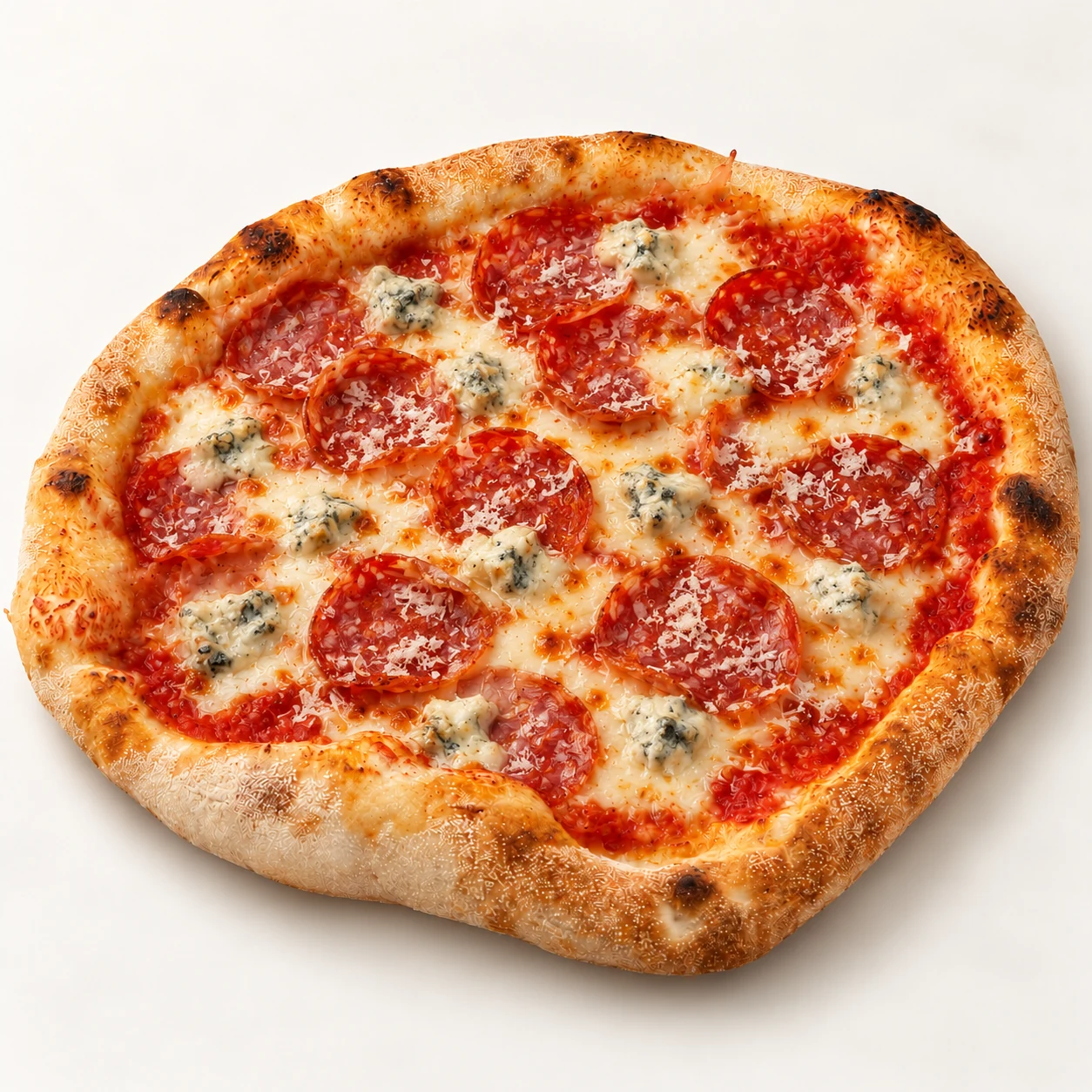 Diavola e Gorgonzola — Hi Pizza Giroc